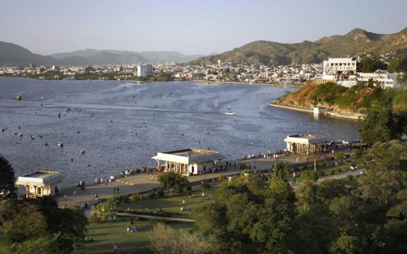 Ana Sagar lake & Chaupati , Ajmer