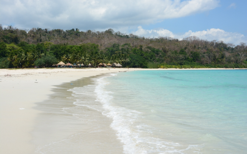 Natural Sand bar at Ross and Smith Island